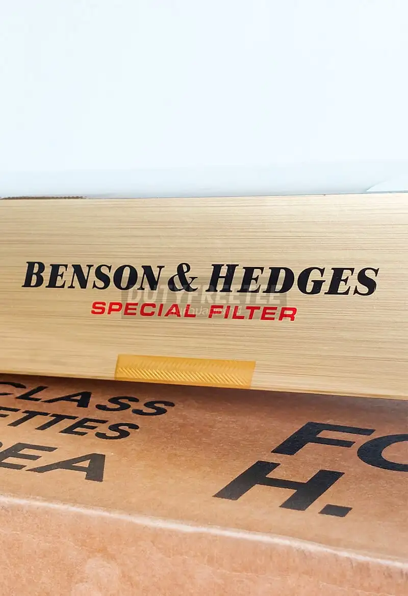 Benson & Hedges Gold Special Filter (London)